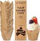 Tulip Cupcake Liners Natural 200PCS - Unbleached Parchment Muffin Liners, Non-Fade Oven-Safe, Brunch & Cafe Style Baking Cups